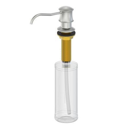 Дозатор мыла WONZON & WOGHAND, Брашированный никель (WW-88SD03-BN), артикул WW-88SD03-BN