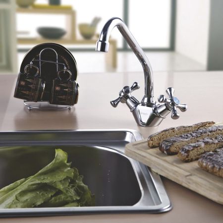 Смеситель для кухни G.Lauf QST4-A827, хром