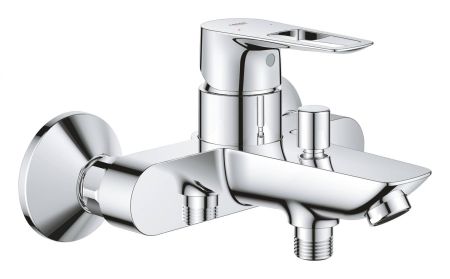 Смеситель для ванны с душем  GROHE BAU LOOP 23602001 (хром, L-16,8), шт, артикул 23602001