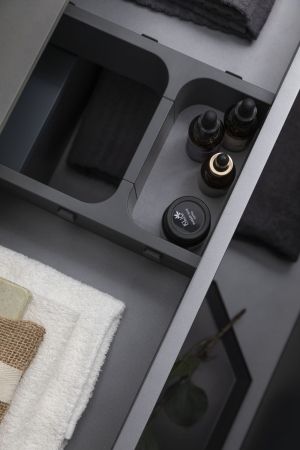 Тумба под раковину Allen Brau Infinity 85 1.21002.AM антрацит матовый, артикул 1.21002.AM