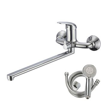 Смеситель для ванны WesnaArt LUCH LUC15-320, хром