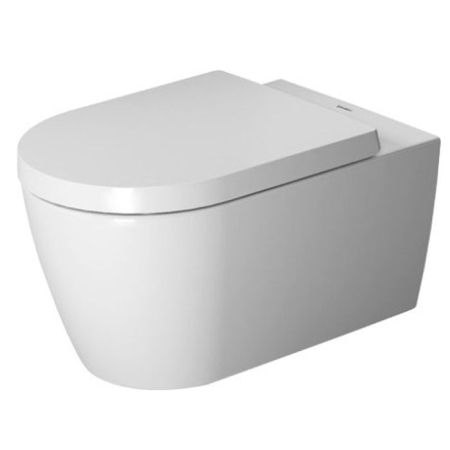 Duravit Me by Starck Комплект: подвесной унитаз Rimless 2529090000 + сиденье с мягким закрыванием 002009 ЦЕНА), артикул 45290900A1 (252909+002009)