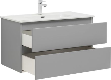 Тумба под раковину Aquanet Вега 2.0 90 мисти грин, артикул 00337962