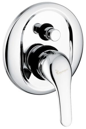Emmevi Winny, смеситель внутристенный на 2 выхода, цвет хром, артикул 95019/CR
