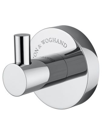Крючок для ванной WONZON & WOGHAND EASY, Хром (WW-8105), артикул WW-8105
