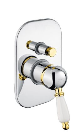 Смеситель для душа Fiore IMPERIAL 83CO5134, хром/золото