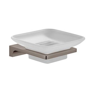 Мыльница Rav Slezak  NIL NLA0300MGL, серый металлик глянцевый