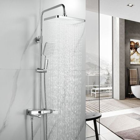Душевая система Shevanik S9936, хром, артикул S9936