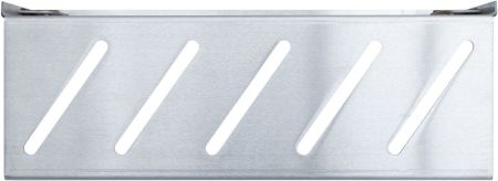 Полка Aquanet Магнум 30x8 сталь браш, открытая, артикул 00334113