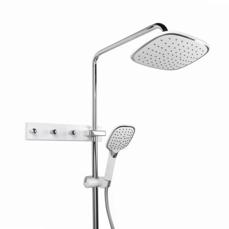 Душевая система Fixsen SLOT FX-9300, белая+хром, артикул FX-9300