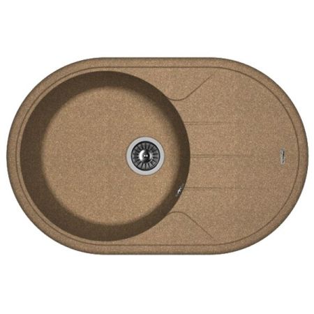 Кухонная мойка Florentina Лотос 780 20.295.С0780 Антрацит, артикул 20.295.С0780.302