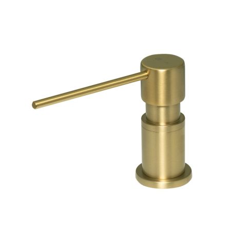 Дозатор для жидких моющих средств Lemark Expert врезной, цвет: светлое золото (LM8203LGN), артикул LM8203LGN