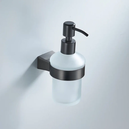 Дозатор жидкого мыла Shevanik SG5744T, оружейная сталь, артикул SG5744T