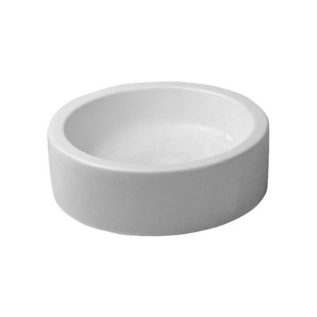 Duravit Starck 1 Раковина шлифованный вариант, без перелива, без площадки под смес., включая крепление, ? 460мм, Цвет: белый с покрытием WonderGliss, артикул 04454600001