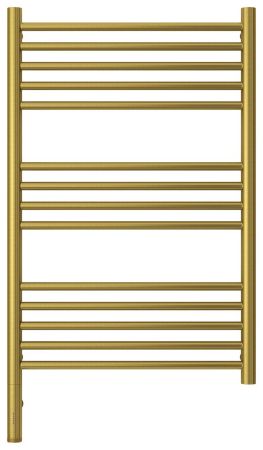 Полотенцесушитель электрический "БОГЕМА 3.0" прямая 800х500 / МЭМ левый (Состаренная латунь), артикул 051-5804-8050