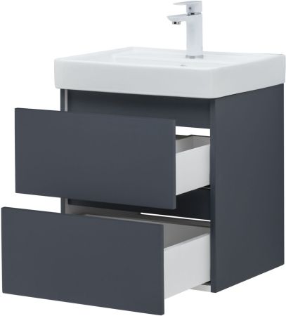 Тумба под раковину Aquanet Вега 2.0 50 маренго, артикул 00337946