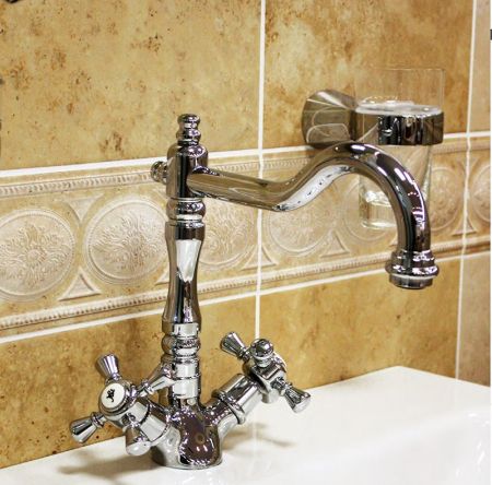 Смеситель клас. для умывальника и раковины с Click-Clack, артикул MK321.5/8