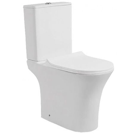 Унитаз компакт Cerutti SPA 1217A 7193 с бачком и сиденьем Микролифт, артикул CT7193