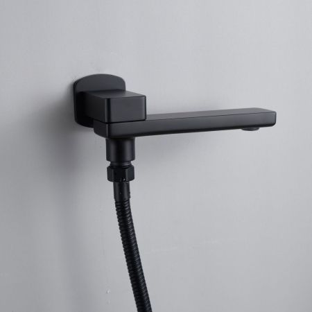 Душевая система встраиваемая Shevanik S9935H, черный