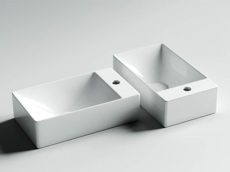 Умывальник подвесной прямоугольный (отверстие под смеситель R) Element 375*215*100мм CN5007, артикул CN5007