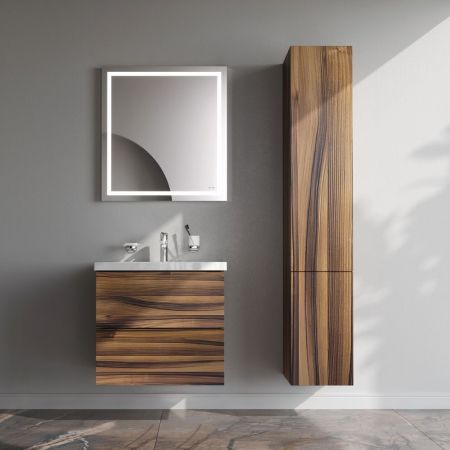 M90FHX0602HF Gem, База под раковину, подвесная, 60 см, 2 ящика, цвет: орех, артикул M90FHX0602HF