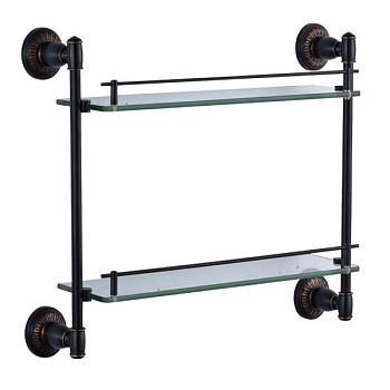 Полка стеклянная Savol S-006622H, черный