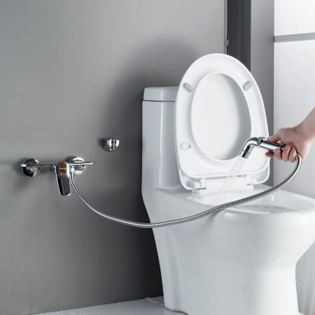 Гигиенический душ со смесителем Shevanik S4705-1, хром