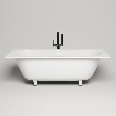 Salini ORLANDA AXIS KIT Встраиваемая ванна на ножках 1911х800х600мм, "Up&Down",белый, сифон, интегрированный слив-перел мат-л: S-Sense,  белый глянцев, артикул 103311G