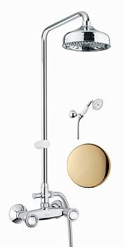 Душевая система Fiore VENERE SKY (SWAROVSKI®) 13OO0620, золото