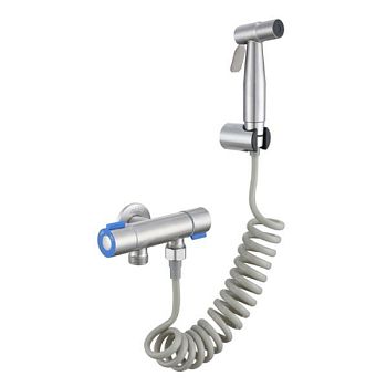 Гигиенический душ без смесителя Fmark FS-FXQ03L, сатин