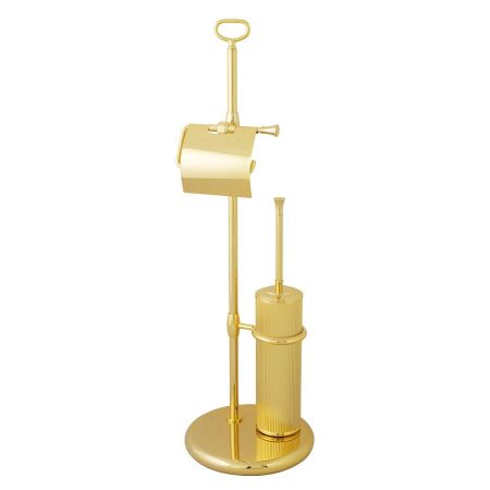 FORTUNA Стойка WC h74 см. 2-х функциональная, золото, артикул 27743