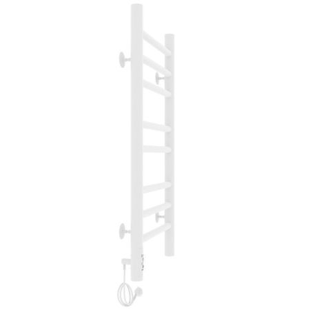 Полотенцесушитель электро "Лаванда ЧК П8 300х700", белый муар, левый