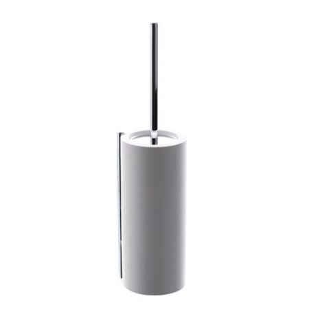 Bertocci Easy Ерш напольный из композита, цвет белый /хром, артикул 130 0922 0000