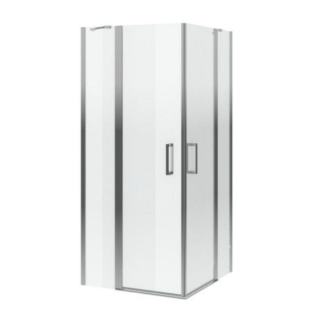 Душевое ограждение EXCELLENT Mazo 90х90 квадрат (хром), артикул KAEX.3000.2S.9090.LPx2 + KAEX.3023.2D.0500.LP