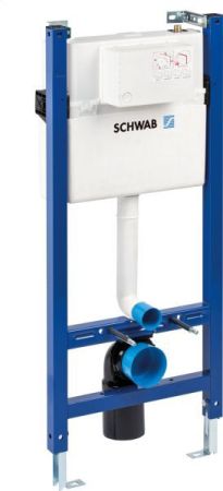 Schwab, инсталляция для подвесного унитаза для клавиш OvateDuo/DotsDuo/Caro/Genera/Futura, артикул 855.8009_XS