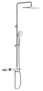 Душевая система Cersanit VIVO термостатическая с кнопочным управлением (64529)