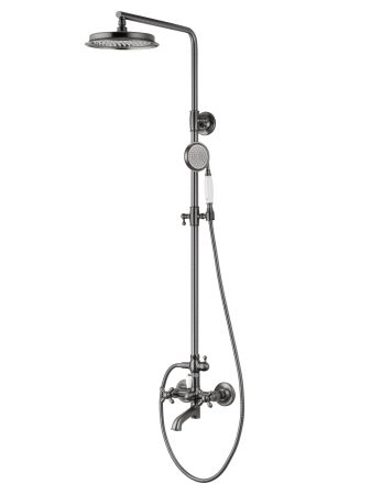 Душевая система WONZON & WOGHAND RETRO, Темный графит (WW-88739020-BGM)