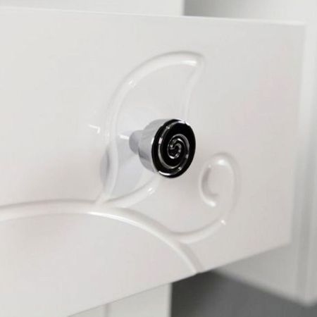 Тумба под раковину Акватон Лиана 65 1A165701LL010 белая глянцевая, артикул 1A165701LL010