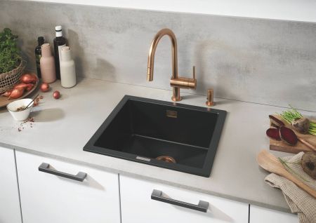 Дозатор жидкого мыла GROHE Cosmopolitan, теплый закат матовый, (40535DL0), артикул 40535DL0