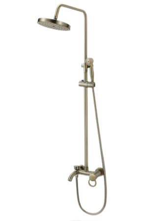 Душевая система Fmark FM2407C, бронза, артикул FM2407C