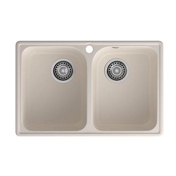 Кухонная мойка GranFest QUARZ 15, белый