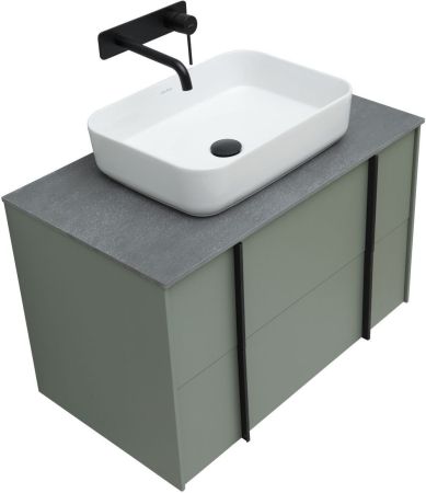 Тумба под раковину Allen Brau Reality 80 1.32005.CGM олива матовый, артикул 1.32005.CGM