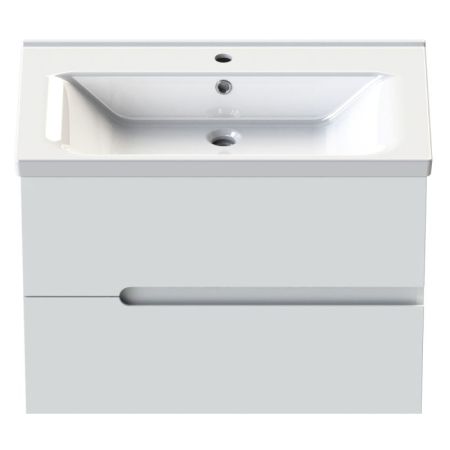 Тумба с раковиной Orange Line 80 TP-LIB 80 подвесная Белая