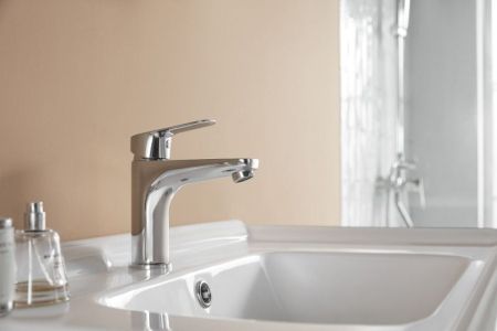 Смеситель для раковины Bravat Rhein F1429564CP-9-ENG Хром, артикул F1429564CP-9-ENG