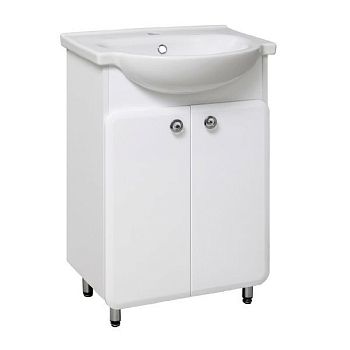 Тумба Runo Капри 55 под умывальник УТ000000175 (Элеганс 55) (УТ000003778)