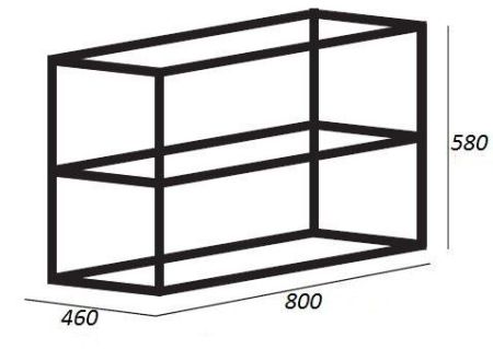 Мебель для ванной CEZARES CADRO 80, артикул KEP-80-MNO