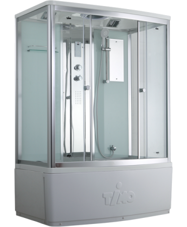 Душевая кабина Timo Comfort 140x88 T-8840C Clean Glass с гидромассажем, артикул T-8840C
