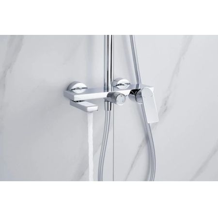 Душевая система Knotlor KN-72, хром, артикул KN-72