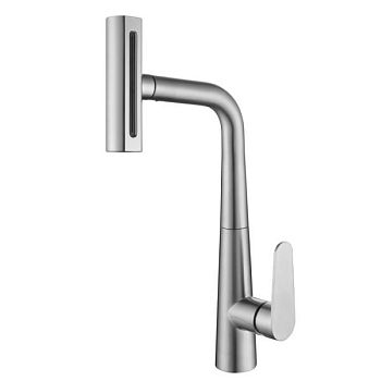 Смеситель для кухни Fmark FS8277L, сатин