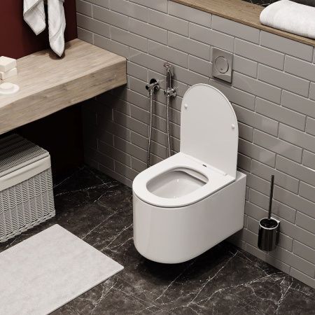 Унитаз TANARO Aria MW подвесной, матовый белый Cerutti SPA CT9236 Унитаз TANARO Aria MW подвесной, матовый белый Cerutti SPA CT9236